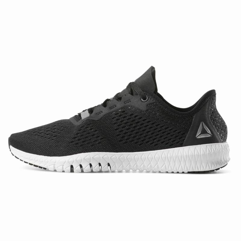 Adidasi Training Reebok Flexagon Dama Negrii/Albi/Argintii Romania ML7095ND